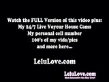 Upskirt asshole pussy twerking in dress & 2 orgasms live show - Lelu Love