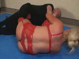 Alura Jenson mix wrestling 