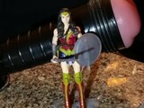 Fleshlight fuck, cum on Wonder Woman figurine. Multiple cumshots. Gal Gadot