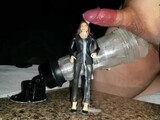 Cumming on figurine fetish. STEPHANIE MCMAHON. hot gluing. multiple cumshot