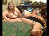 Horny Fat Obese Lesbians playing with each other