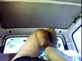 desi- marathi aunty moaning in car