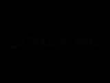 GirlsTryAnal FIRST Lesbian Anal FULL SCENE!  