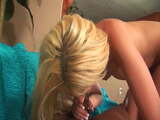 Blonde whore can handle a huge black dick like a pro