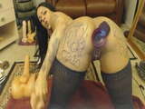 Nice Tatooed Girl Webcam Fisted All Holes 5