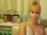 Hot Russian mature mom Tamara play on skype