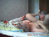 Grandparents in bedroom