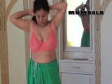 Desi B-Grade Softcore Aunty Boob Show