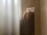 Wife in Shower Bending Over Big Ass BBW