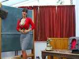 British MILF teaching biology 18-09