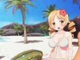 Funny Time in the beach with Tomoe Mami