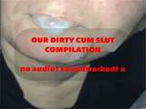 Our dirty little cum love compilation