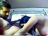 mature indian lady ejaculates in a van